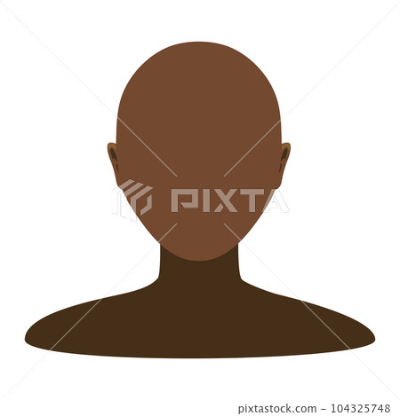 Faceless female silhouette icon of anonymous identity Faceless female silhouette icon of anonymous identity 104325748
