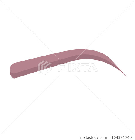 Eyebrow shape threading and waxing care icon 104325749