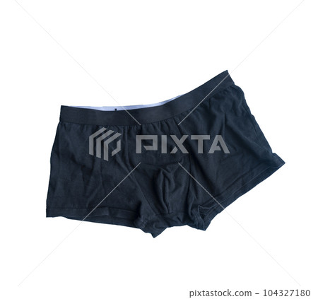a pair of blue male underpants 104327180