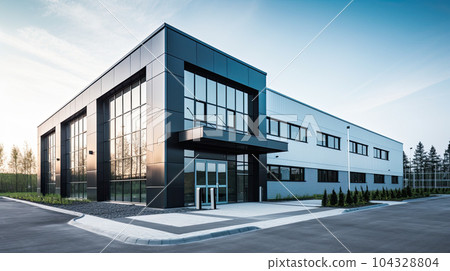 commercial facility, modern R an D building commercial facility, modern R an D building 104328804