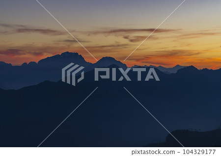 Giau Pass (Passo Giau), Dolomites Alps, South Tyrol, Italy 104329177