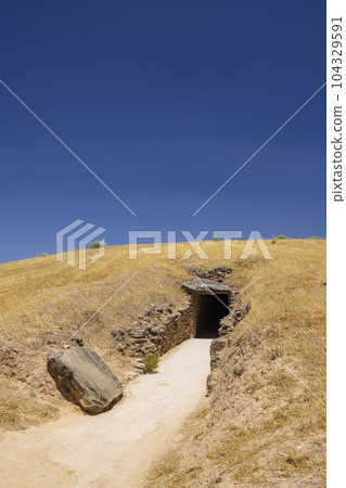Dolmen de El Romeral, UNESCO site, Antequera, Spain 104329591