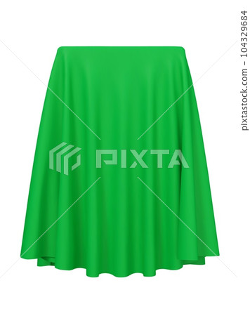 Green fabric covering a cube or rectangular shape Green fabric covering a cube or rectangular shape 104329684