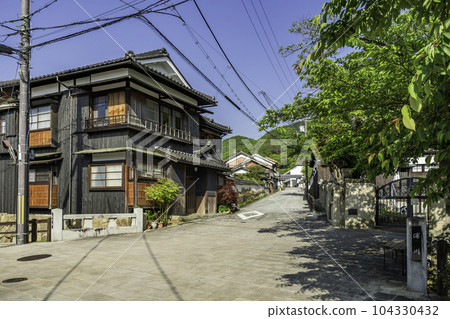 兵庫縣辰野市城下町龍野大正羅馬博物館附近 兵庫縣辰野市城下町龍野大正羅馬博物館附近 104330432