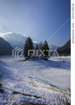 Lago de Predil, Province of Udine, Italy Lago de Predil, Province of Udine, Italy 104330626