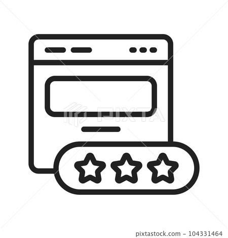 Wesbite Review Icon Image. Wesbite Review Icon Image. 104331464