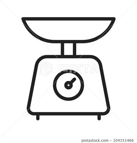 Weighing Scale Icon Image. 104331466