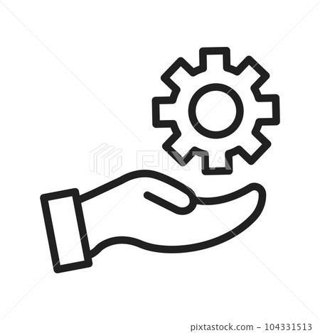 Technical Service Icon Image. 104331513