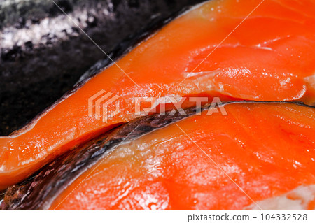 raw salmon 104332528