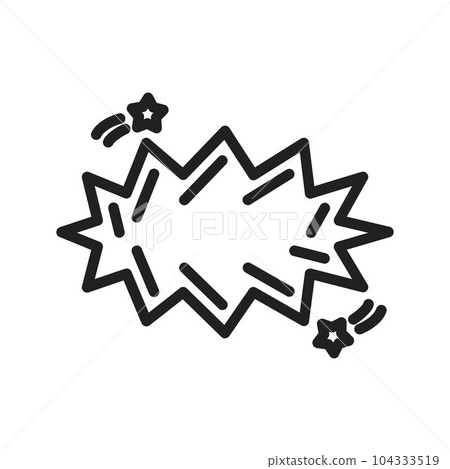 Splash Bubble Icon Image. Splash Bubble Icon Image. 104333519