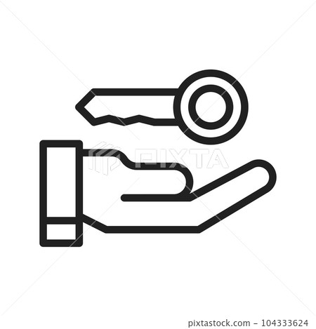 Secured Access Icon Image. 104333624