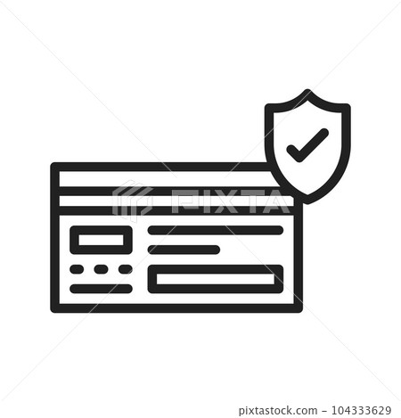 Secure Payment Icon Image. 104333629