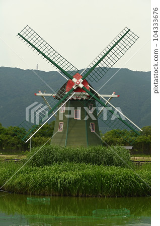 Large windmill Large windmill 104333676