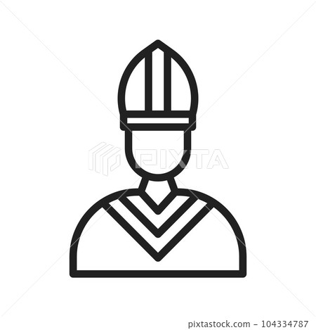 Pope Icon Image. 104334787