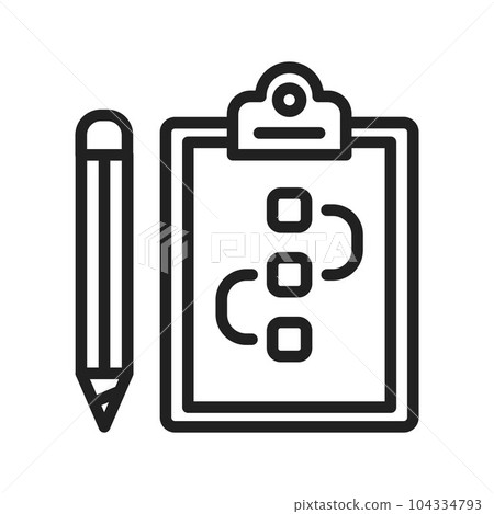 Planning Icon Image. Planning Icon Image. 104334793