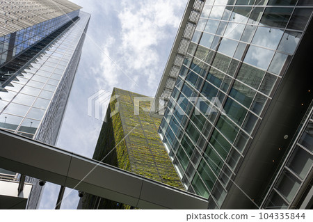 Skyscraper looking up Skyscraper looking up 104335844
