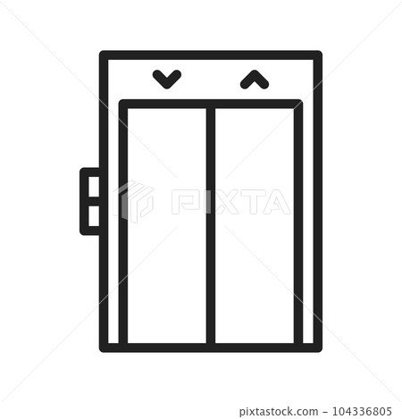 Elevator Icon Image. Elevator Icon Image. 104336805