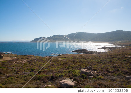 Galicia coastline summer landscape, Spain Galicia coastline summer landscape, Spain 104338206