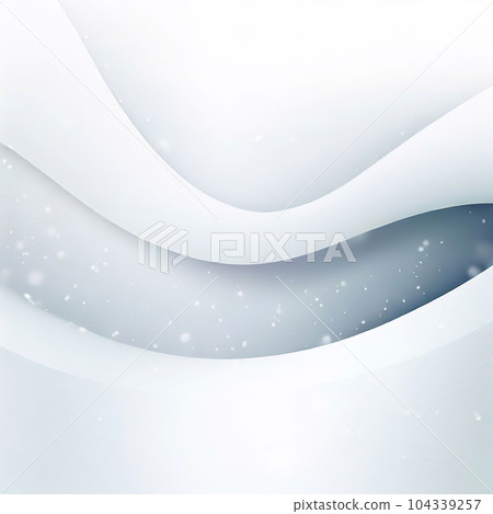 Abstract white snow winter background curve  104339257