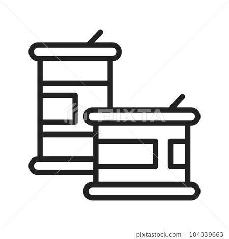 Canned Food Icon Image. Canned Food Icon Image. 104339663