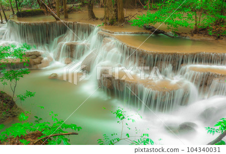 Beautiful Huai Mae Khamin Waterfall, ( Tier 6 ) 104340031