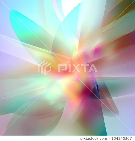 The abstract background illustration contains colored transparency floral appearance The abstract background illustration contains colored transparency floral appearance 104340307