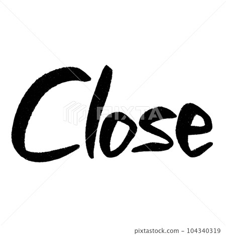 closing of shop, sticker, stickers 104340319