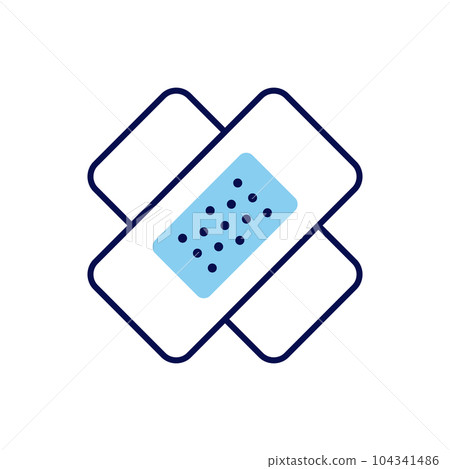Bandage Plaster related vector icon. Bandage Plaster related vector icon. 104341486