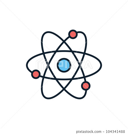 Atom related vector icon. Atom related vector icon. 104341488