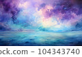 Abstract bright glitter blue aqua and violet background 104343740