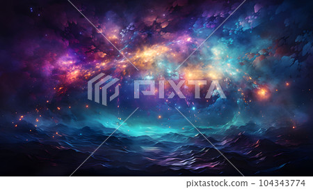 Abstract bright glitter blue aqua and violet background Abstract bright glitter blue aqua and violet background 104343774
