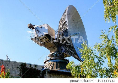 A large satellite dish antenna for meteorological research A large satellite dish antenna for meteorological research 104344548