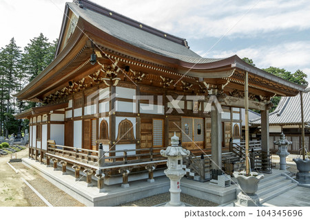 Gosaiji Main Hall of the Jodo Shinshu Hongwanji school in Kasumigaura City Gosaiji Main Hall of the Jodo Shinshu Hongwanji school in Kasumigaura City 104345696