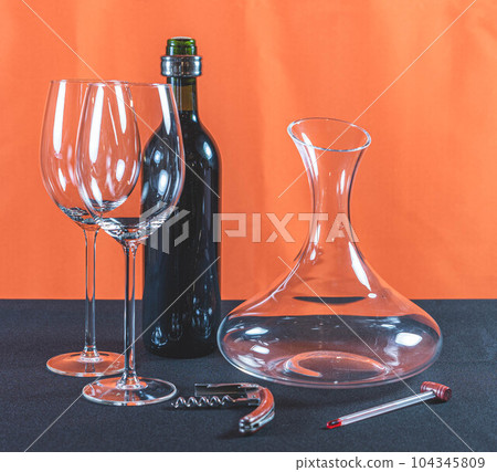 wine paraphernalia 104345809