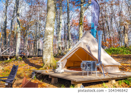 【露營資料】秋季露營風景【長野縣】 【露營資料】秋季露營風景【長野縣】 104346842