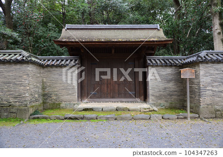 熱田神宮，打不開的大門“清雪門” 104347263