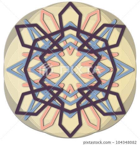 Three-dimensional geometric pattern Turtle Three-dimensional geometric pattern Turtle 104348082