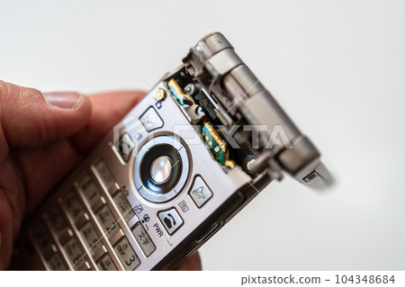 broken phone 104348684