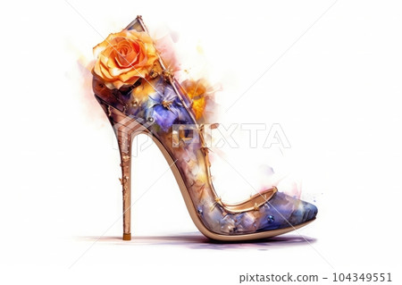 High heels, Generative AI AI image 104349551