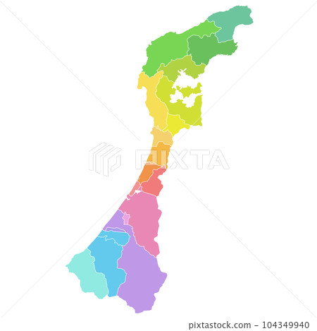 石川縣市鎮地圖 石川縣市鎮地圖 104349940