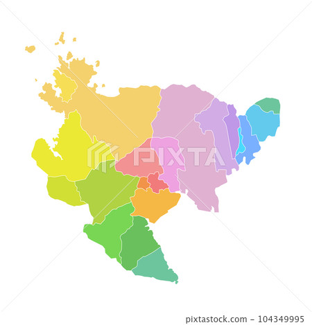 佐賀縣市町村地圖 佐賀縣市町村地圖 104349995