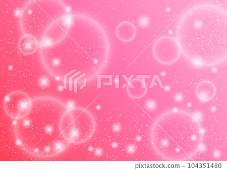 Pink glitter and fluffy sea Pink glitter and fluffy sea 104351480