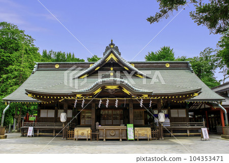 東京國魂神社參拜殿 東京國魂神社參拜殿 104353471