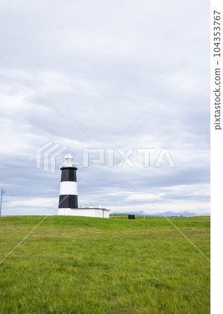 Lighthouse scenery of Cape Notoro, Abashiri City, Hokkaido Lighthouse scenery of Cape Notoro, Abashiri City, Hokkaido 104353767