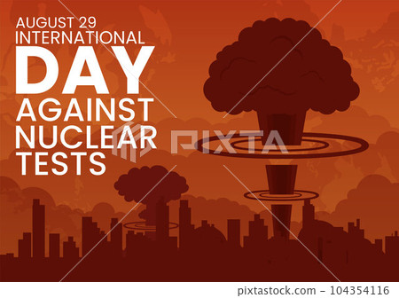 International Day Against Nuclear Tests Vector Illustration on August 29 with Ban Sign Icon, Earth and Rocket Bomb in Hand Drawn Templates International Day Against Nuclear Tests Vector Illustration on August 29 with Ban Sign Icon, Earth and Rocket Bomb in Hand Drawn Templates 104354116