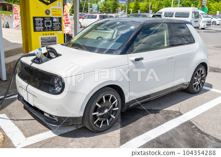 Electric vehicle EV charging spot Rapid charging facility EV QUICK CHARGER Electric vehicle EV charging spot Rapid charging facility EV QUICK CHARGER 104354288