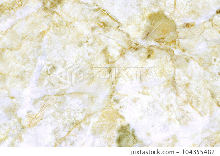 White gold marble texture background with high resolution, top view of natural tiles stone floor in luxury seamless glitter pattern for interior decoration. 104355482