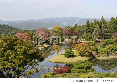 修學院離宮上離宮浴龍池(從梨雲亭眺望) 修學院離宮上離宮浴龍池(從梨雲亭眺望) 104356632
