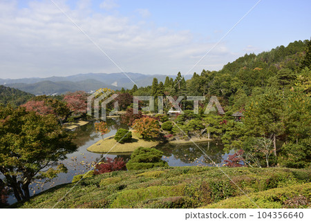 修學院離宮上離宮浴龍池(從梨雲亭眺望) 修學院離宮上離宮浴龍池(從梨雲亭眺望) 104356640