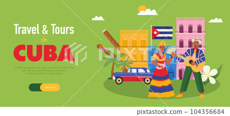 Cuba Horizontal Banner 104356684